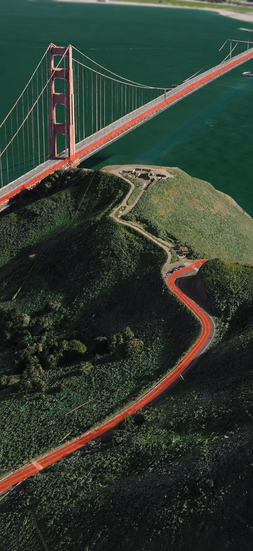 Strappo ride view showing power, grade, and elevation in real time